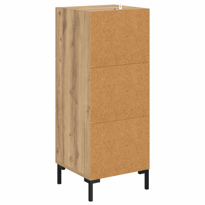 vidaXL Sideboard Artisan Oak 34.5 x 34 x 90 cm Engineered Wood