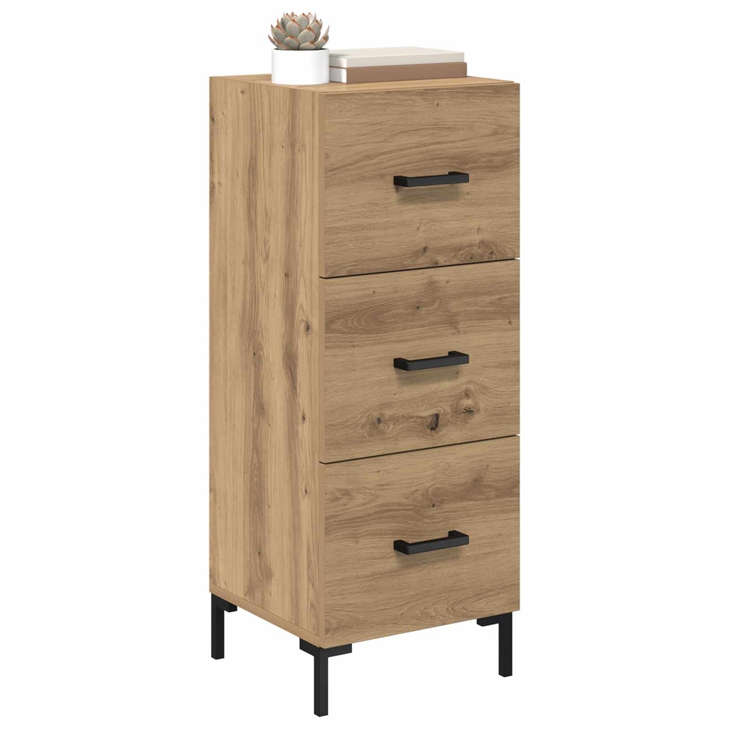 vidaXL Sideboard Artisan Oak 34.5 x 34 x 90 cm Engineered Wood