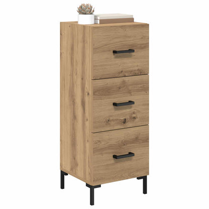 vidaXL Sideboard Artisan Oak 34.5 x 34 x 90 cm Engineered Wood
