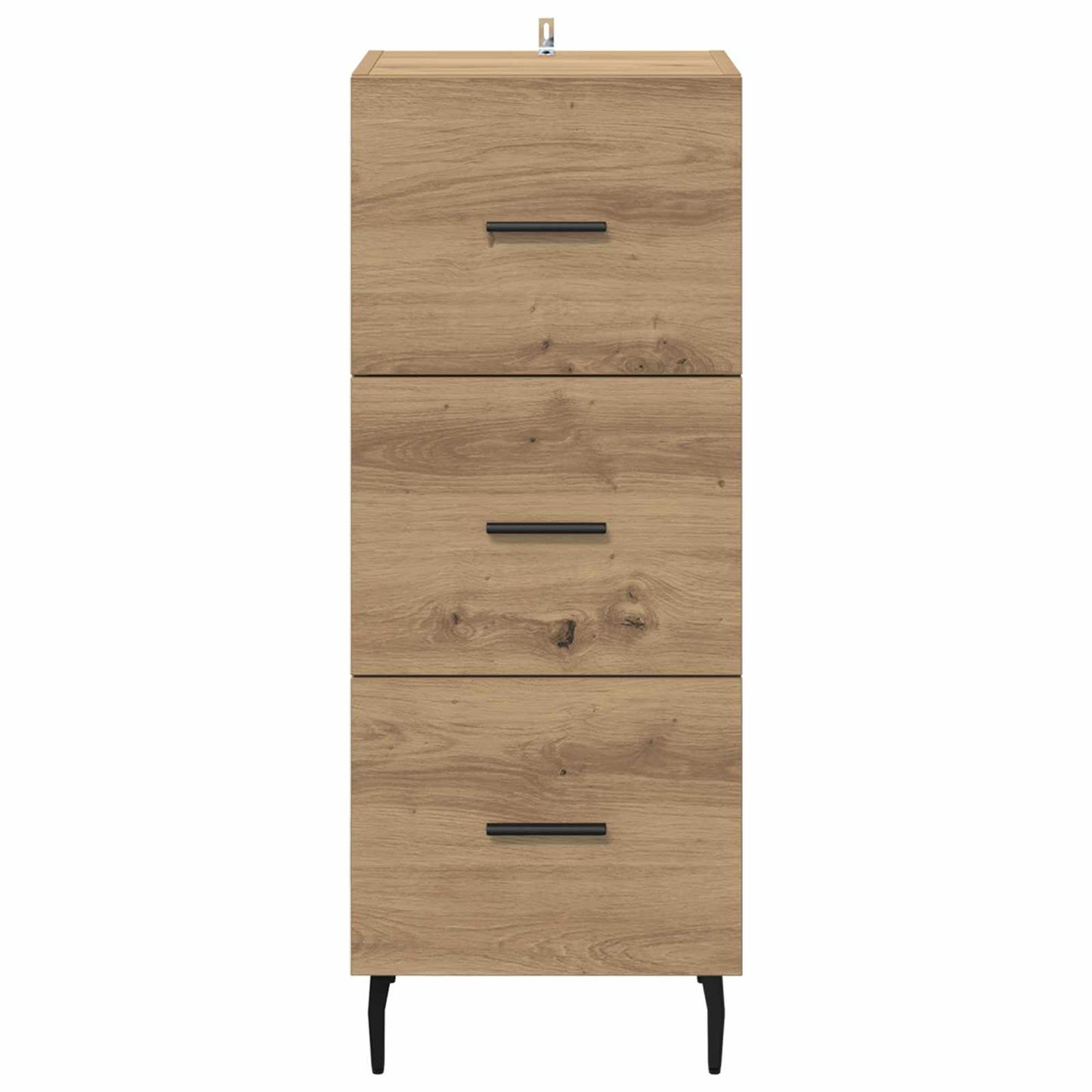 vidaXL Sideboard Artisan oak 34 x 34.5 x 90 cm Engineered Wood