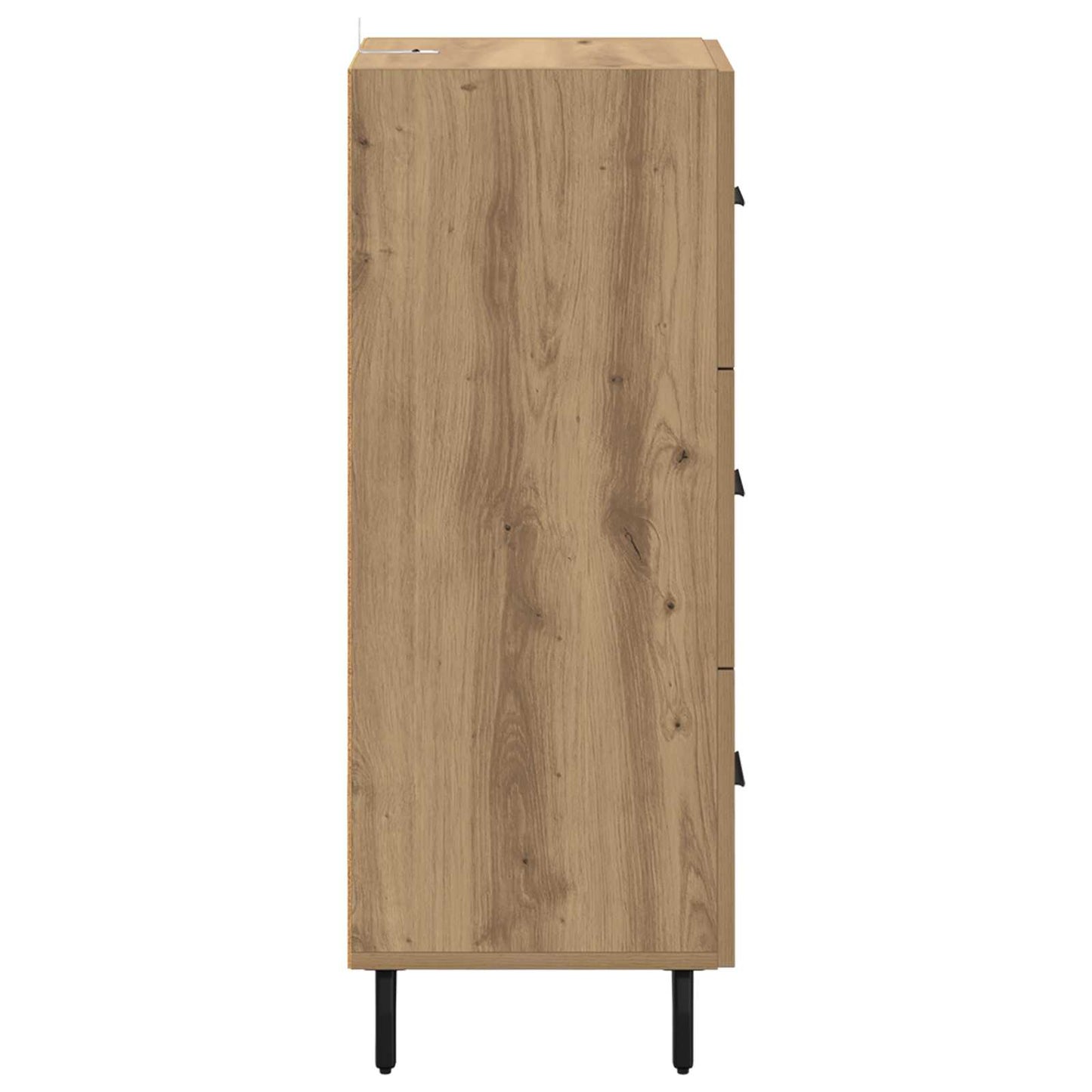 vidaXL Sideboard Artisan oak 34 x 34.5 x 90 cm Engineered Wood