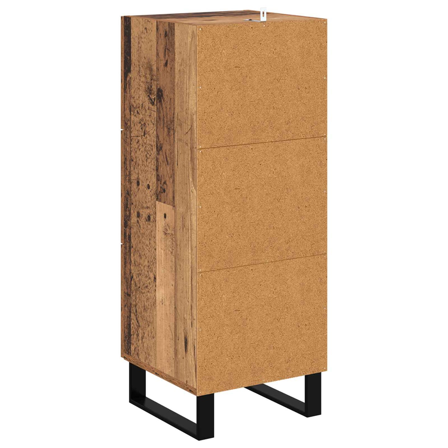 vidaXL Sideboard Old Wood 34.5 x 34 x 90 cm Engineered wood