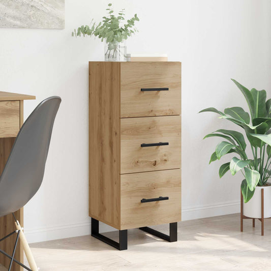 vidaXL Sideboard Artisan Oak 34.5 x 34 x 90 cm Engineered wood