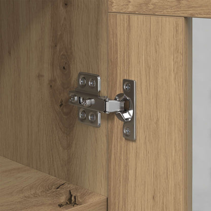 vidaXL Sideboard Artisan oak 34 x 34.5 x 90 cm Engineered wood