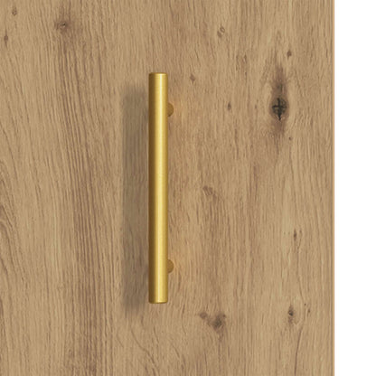 vidaXL Sideboard Artisan oak 34 x 34.5 x 90 cm Engineered wood