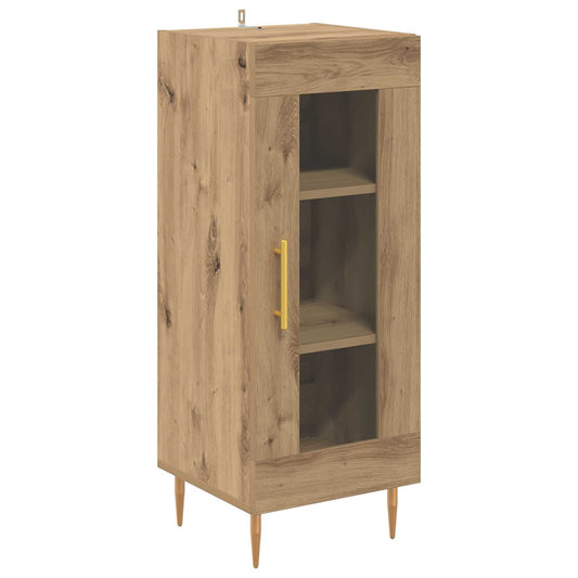 vidaXL Sideboard Artisan oak 34 x 34.5 x 90 cm Engineered Wood