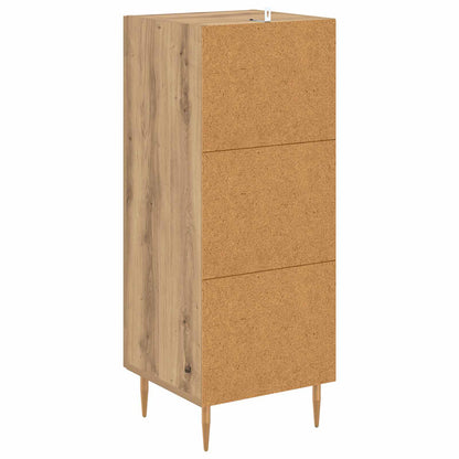 vidaXL Sideboard Artisan oak 34 x 34.5 x 90 cm Engineered Wood