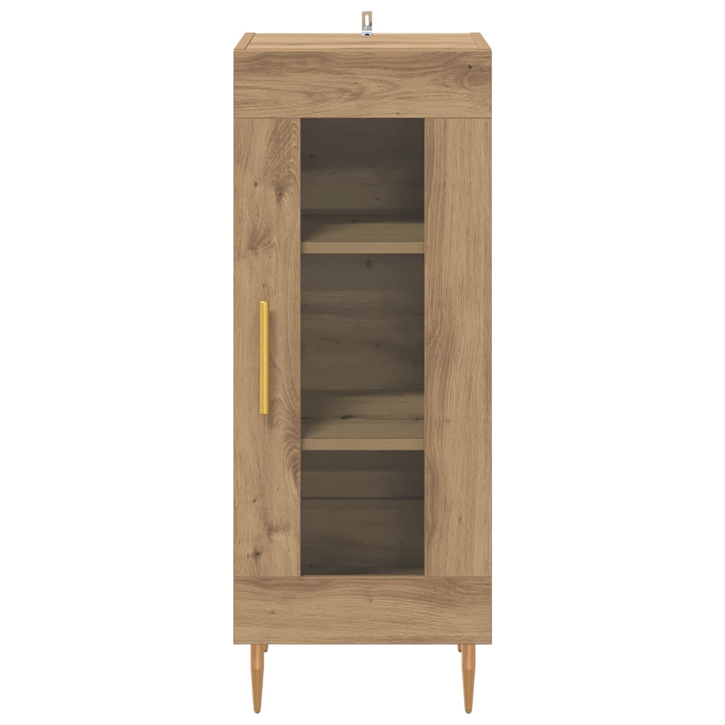 vidaXL Sideboard Artisan oak 34 x 34.5 x 90 cm Engineered wood