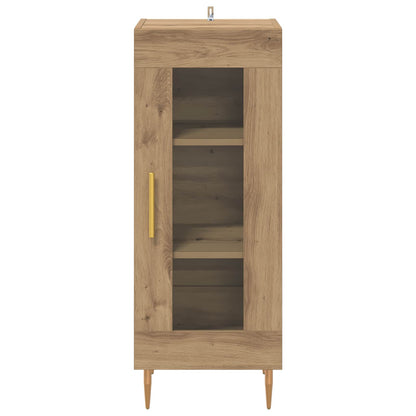 vidaXL Sideboard Artisan oak 34 x 34.5 x 90 cm Engineered wood