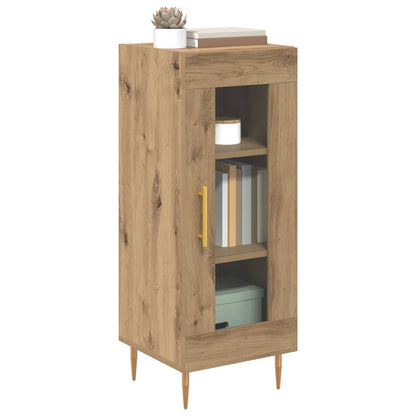 vidaXL Sideboard Artisan oak 34 x 34.5 x 90 cm Engineered wood