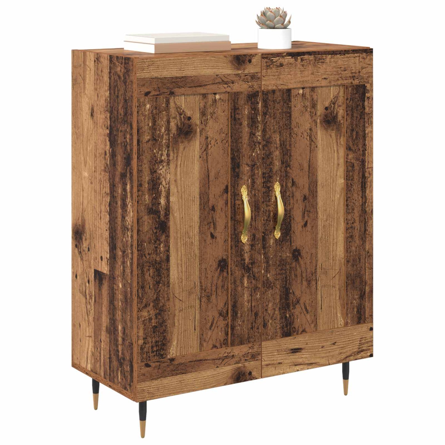 vidaXL Sideboard Old Wood 69.5 x 34 x 90 cm Engineered Wood
