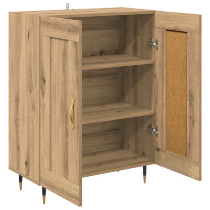 vidaXL Sideboard Artisan Oak 69.5 x 34 x 90 cm Engineered Wood