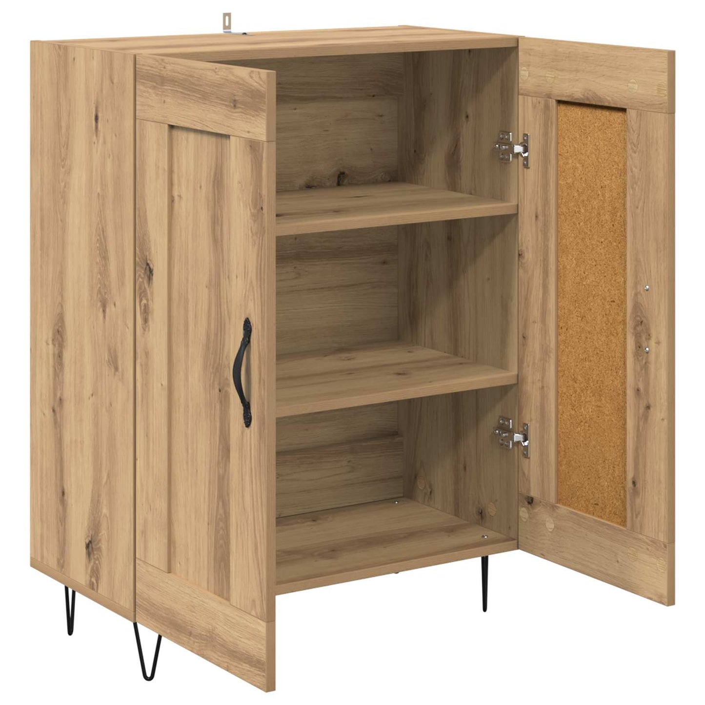vidaXL Sideboard Artisan Oak 69.5 x 34 x 90 cm