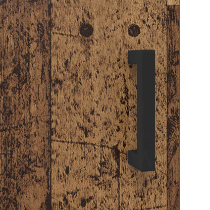 vidaXL Sideboard Old Wood 69.5 x 34 x 90 cm Engineered Wood and Iron
