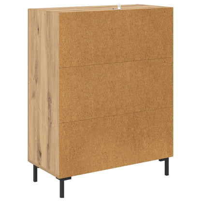 vidaXL Sideboard Artisan Oak 69.5 x 34 x 90 cm