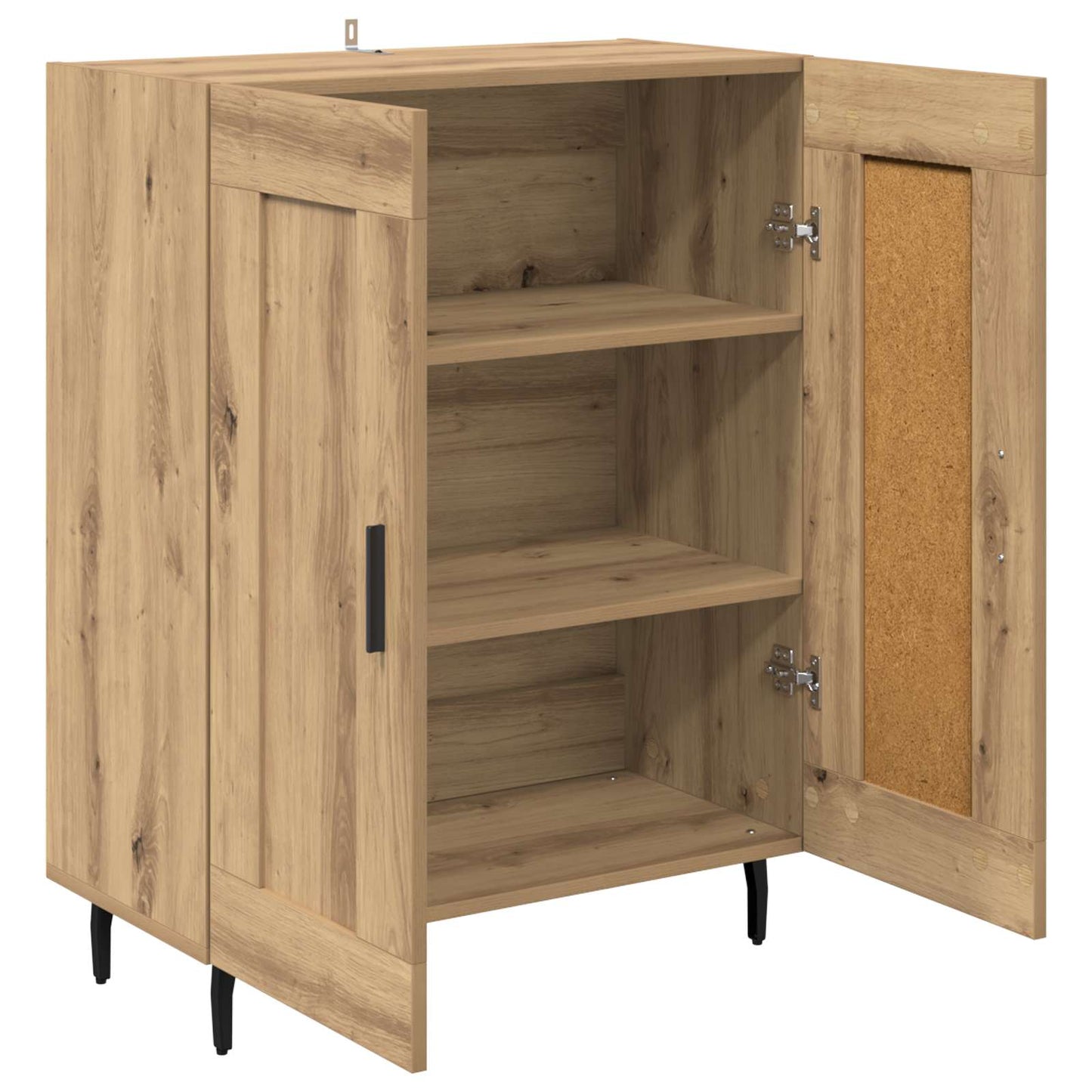 vidaXL Sideboard Artisan Oak 69.5 x 34 x 90 cm