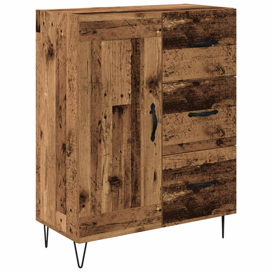 vidaXL Sideboard Old Wood 69.5 x 34 x 90 cm Engineered Wood