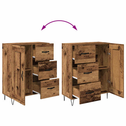 vidaXL Sideboard Old Wood 69.5 x 34 x 90 cm Engineered Wood