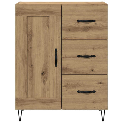 vidaXL Sideboard Artisan Oak 69.5 x 34 x 90 cm Engineered Wood