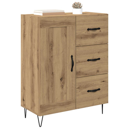 vidaXL Sideboard Artisan Oak 69.5 x 34 x 90 cm Engineered Wood