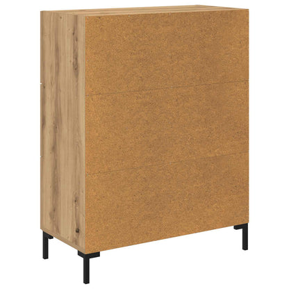 vidaXL Sideboard Artisan oak 69.5 x 34 x 90 cm Engineered wood
