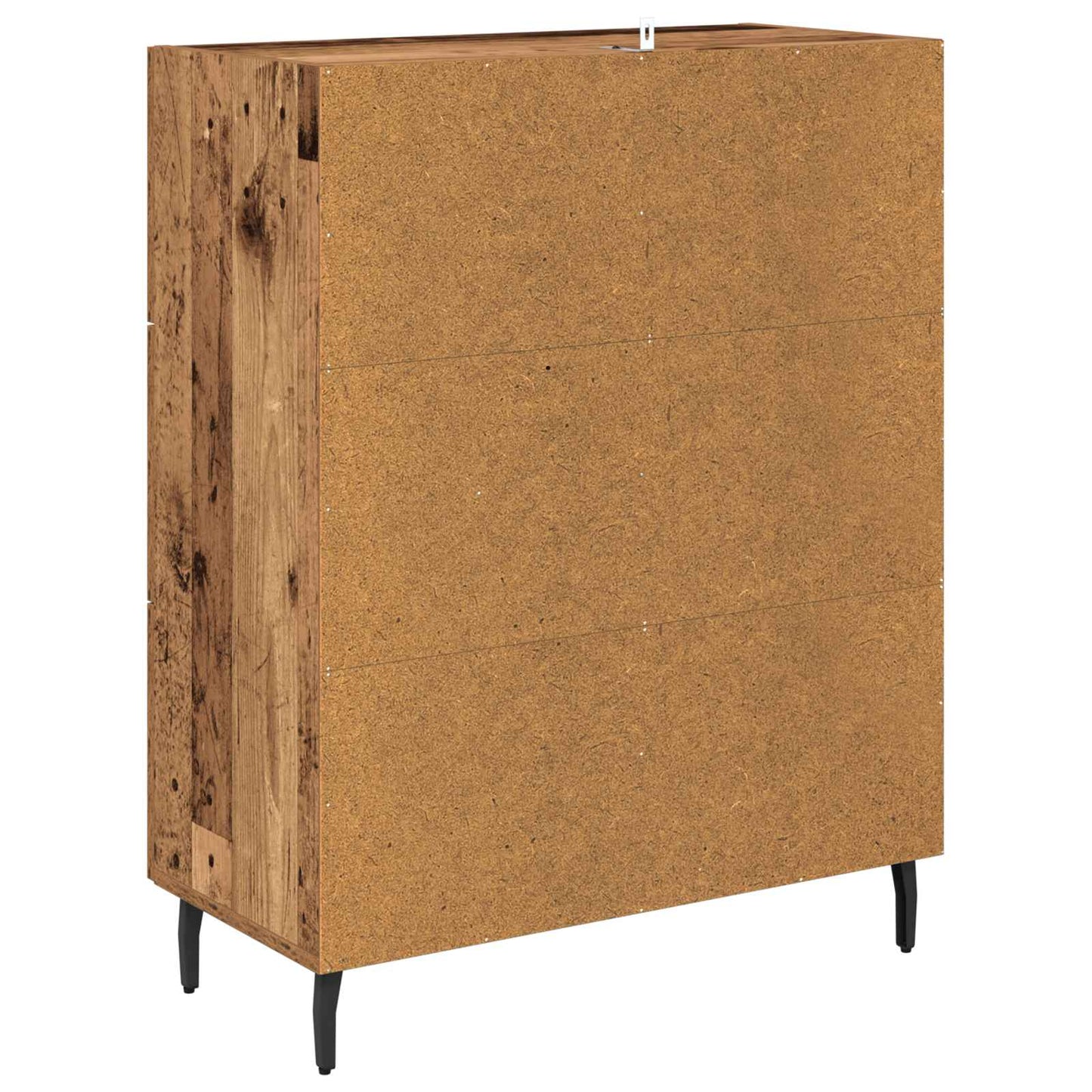 vidaXL Sideboard Old Wood 69.5 x 34 x 90 cm Engineered Wood and Iron
