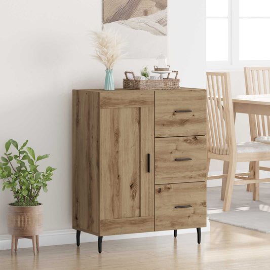 vidaXL Sideboard Artisan Oak 69.5 x 34 x 90 cm