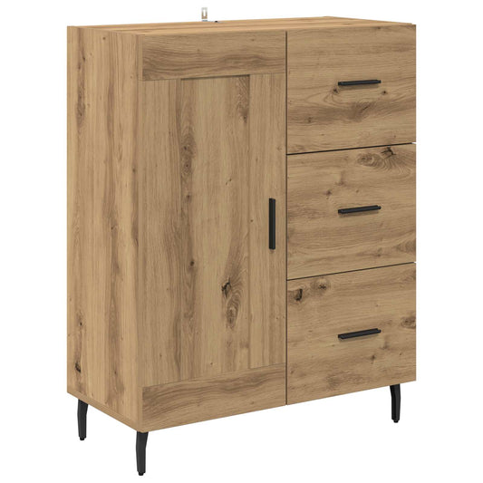 vidaXL Sideboard Artisan Oak 69.5 x 34 x 90 cm
