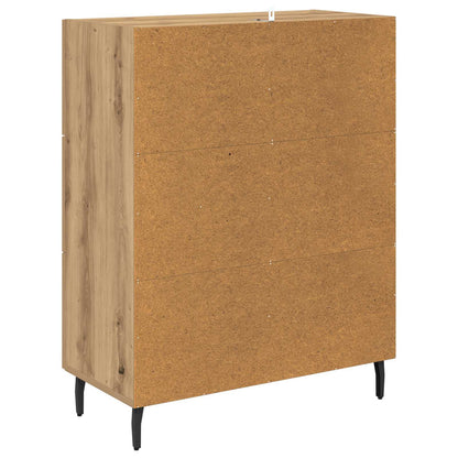 vidaXL Sideboard with Drawer Artisan Oak 69.5 x 34 x 90 cm