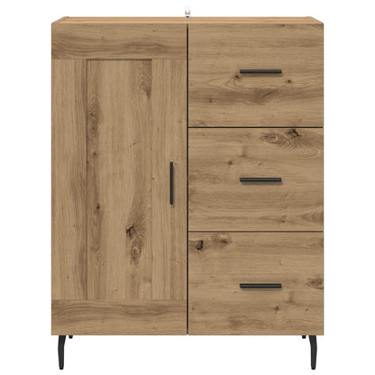 vidaXL Sideboard with Drawer Artisan Oak 69.5 x 34 x 90 cm