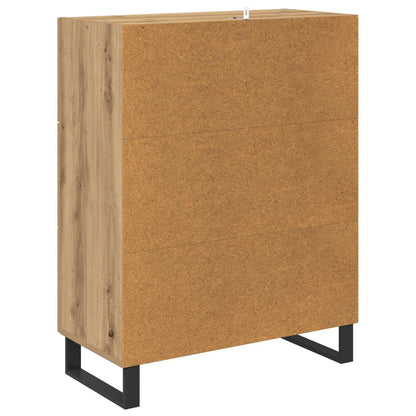 vidaXL Sideboard Artisan Oak 69.5 x 34 x 90 cm