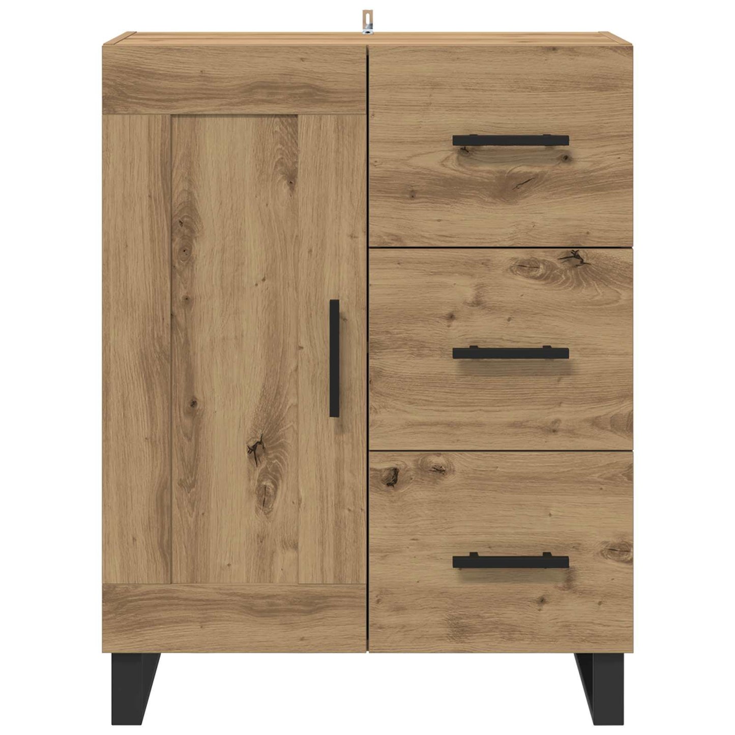 vidaXL Sideboard Artisan Oak 69.5 x 34 x 90 cm