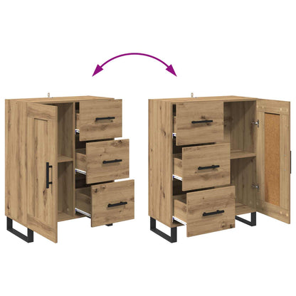 vidaXL Sideboard Artisan Oak 69.5 x 34 x 90 cm