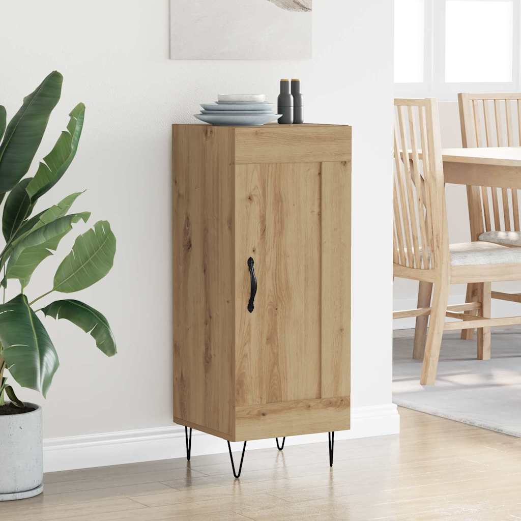 vidaXL Sideboard Artisan Oak 34.5 x 34 x 90 cm