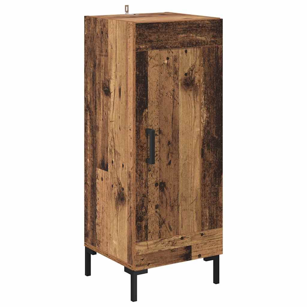 vidaXL Sideboard Olden Old Wood 34.5 x 34 x 90 cm