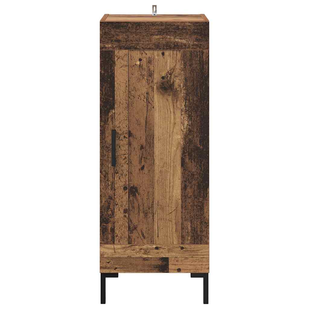 vidaXL Sideboard Olden Old Wood 34.5 x 34 x 90 cm