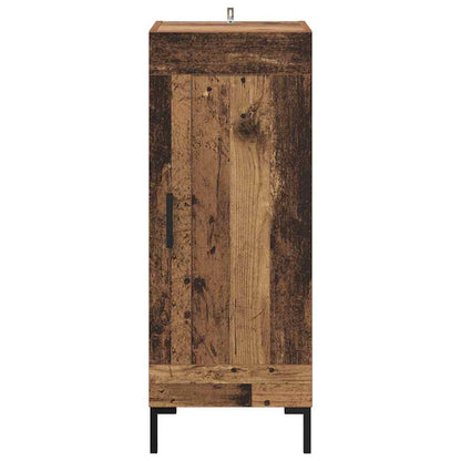vidaXL Sideboard Olden Old Wood 34.5 x 34 x 90 cm