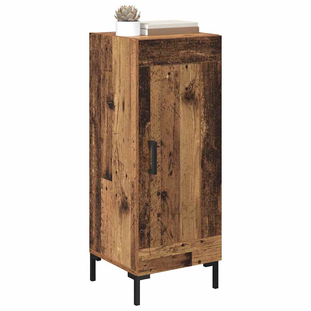 vidaXL Sideboard Olden Old Wood 34.5 x 34 x 90 cm