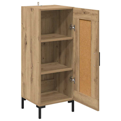 vidaXL Sideboard Olden Artisan Oak 34.5 x 34 x 90 cm