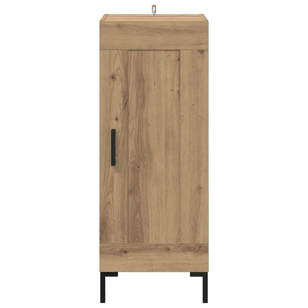 vidaXL Sideboard Olden Artisan Oak 34.5 x 34 x 90 cm
