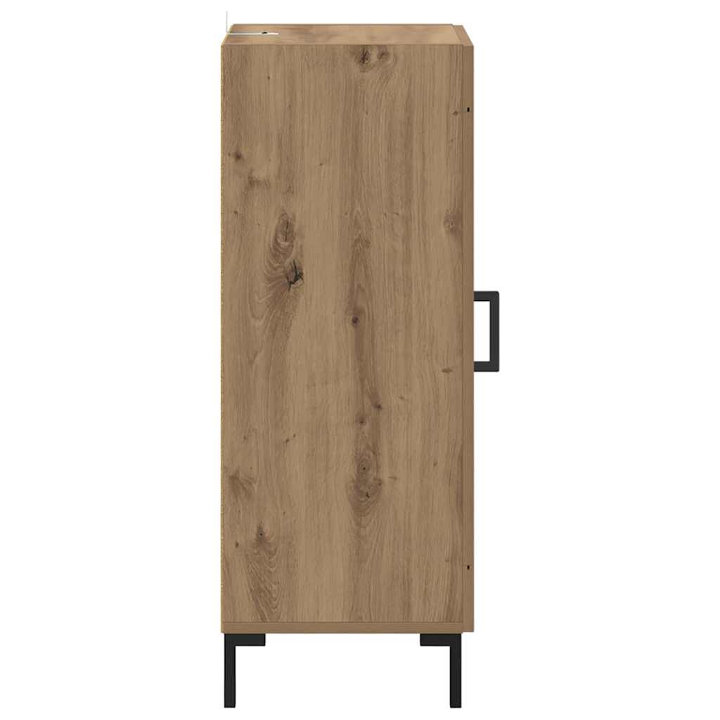 vidaXL Sideboard Olden Artisan Oak 34.5 x 34 x 90 cm