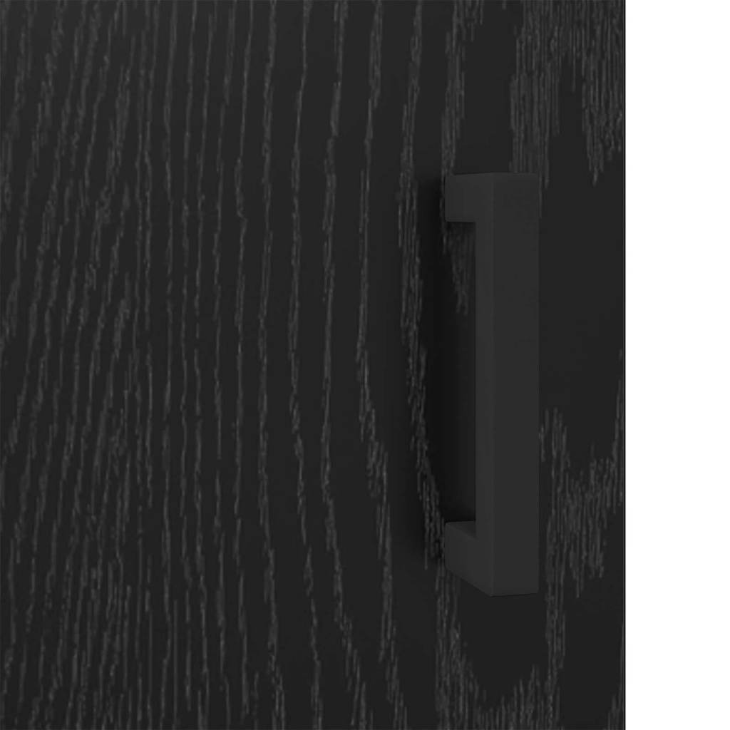 vidaXL Sideboard Olden Black Oak 34.5 x 34 x 90 cm