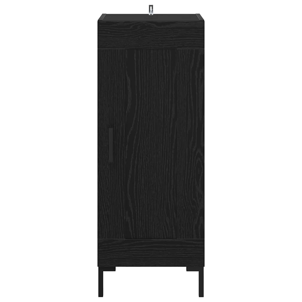 vidaXL Sideboard Olden Black Oak 34.5 x 34 x 90 cm