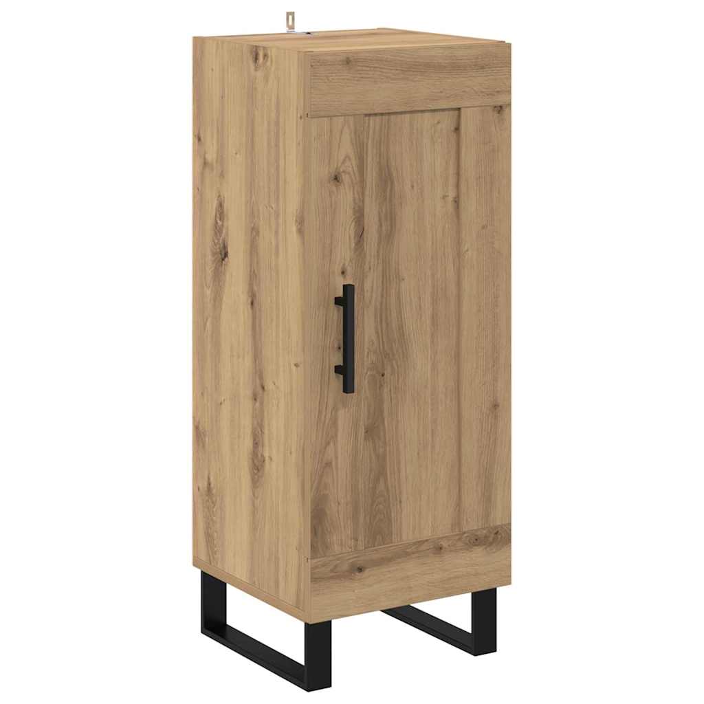 vidaXL Sideboard Artisan Oak 34.5 x 34 x 90 cm