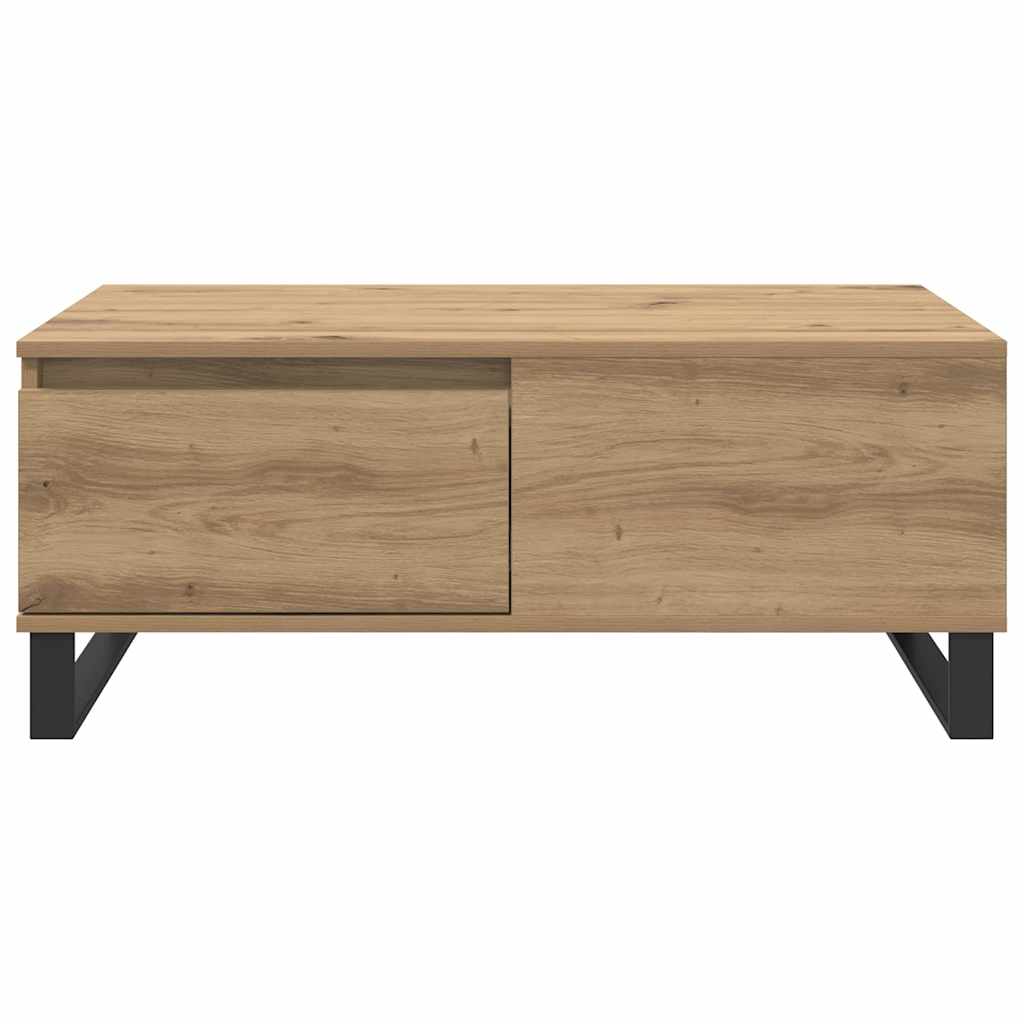vidaXL Coffee Table Artisan Oak 90 x 50 x 36.5 cm Engineered Wood