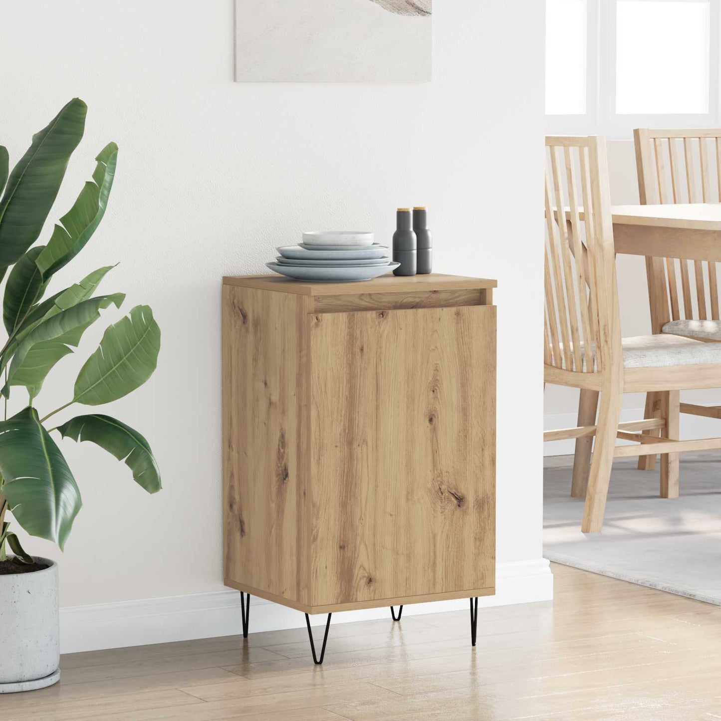 vidaXL Sideboard Artisan Oak 40 x 35 x 70 cm Engineered Wood