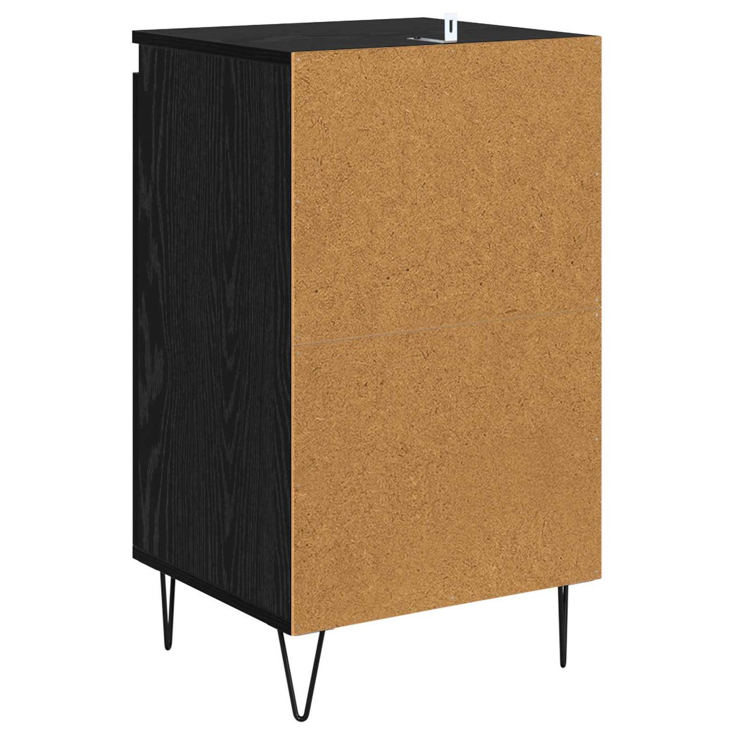 vidaXL Sideboard Black Oak 40 x 35 x 70 cm Engineered Wood