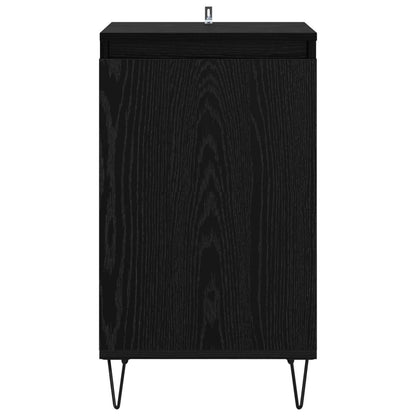 vidaXL Sideboard Black Oak 40 x 35 x 70 cm Engineered Wood