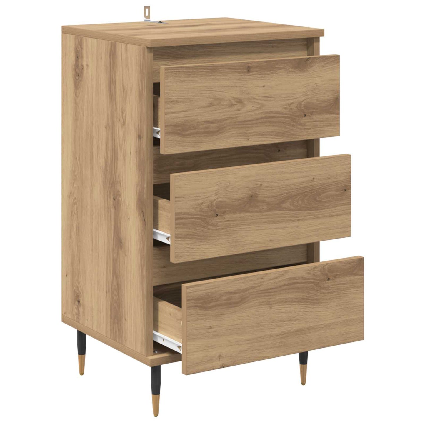 vidaXL Sideboard Artisan oak 35 x 40 x 70 cm Engineered Wood
