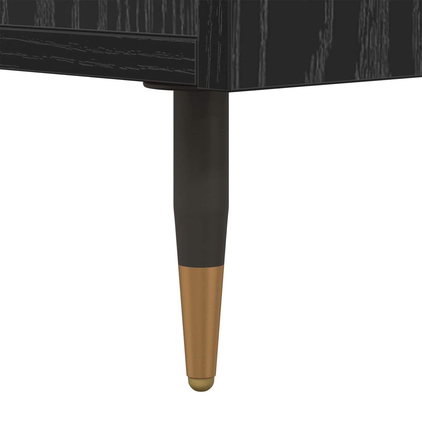 vidaXL Sideboard Black oak 35 x 40 x 70 cm Engineered Wood